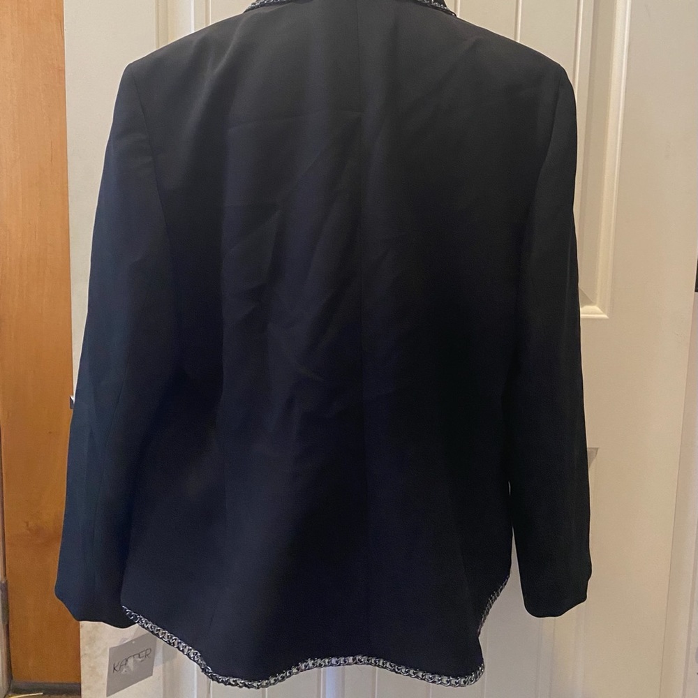 Kasper Black Suit Jacket- NWT- 18 - Picture 8 of 9